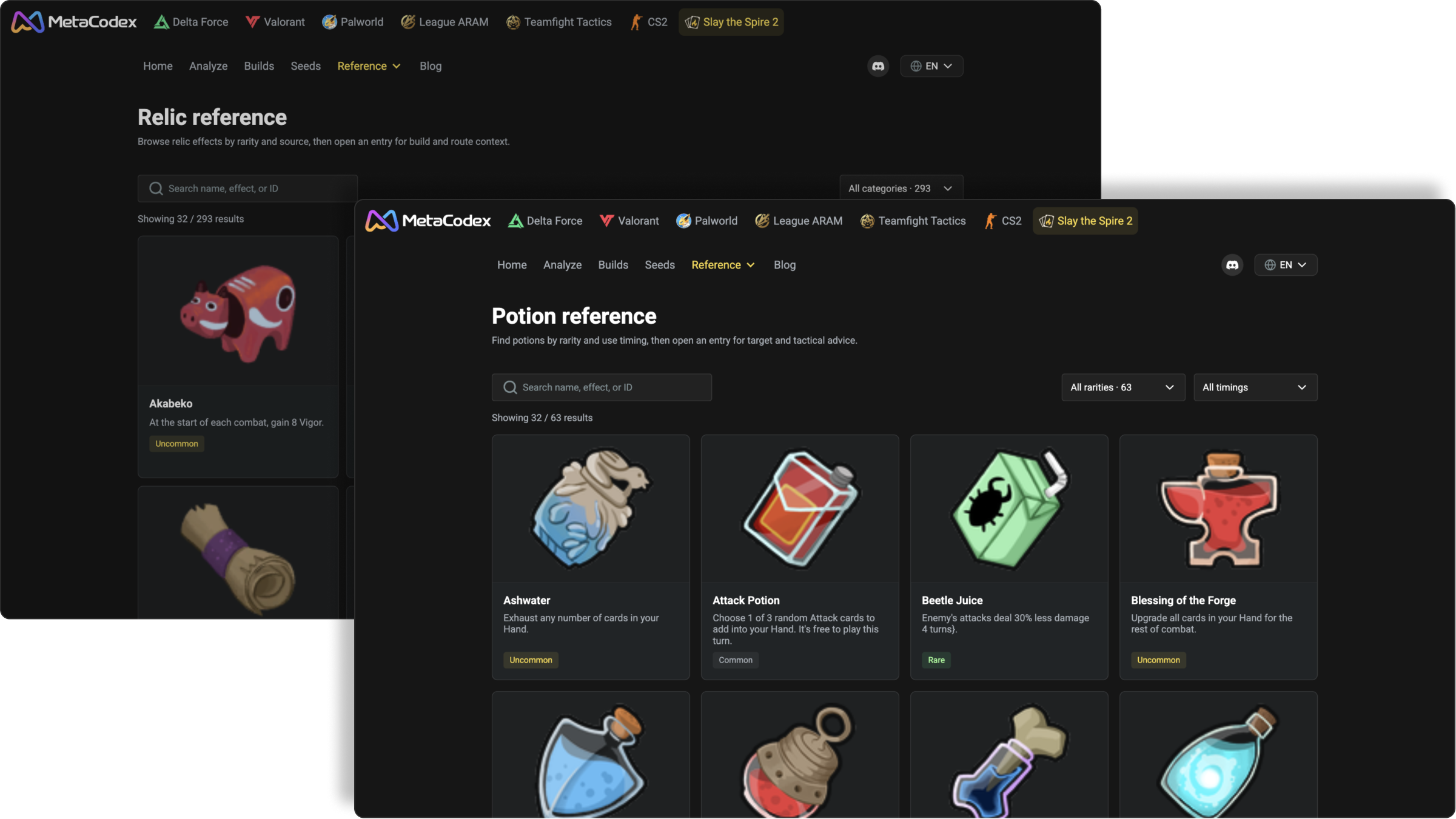 Relic Synergies & Potion Strategy